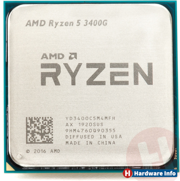 AMD Ryzen 5 3400G Boxed