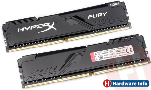 Kingston HyperX Fury Black 16GB DDR4-3466 CL16 kit